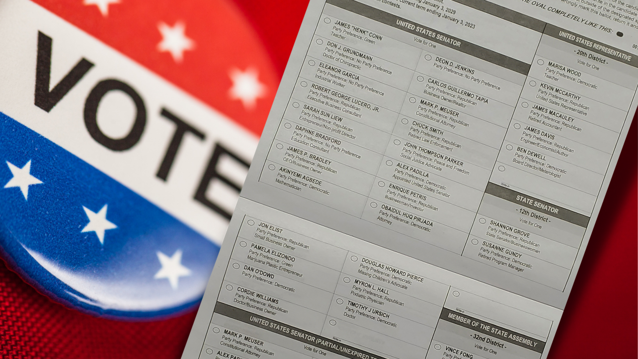 2022 California Primary Ballot (FILE)