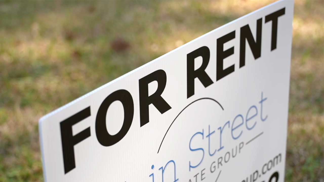 For Rent sign