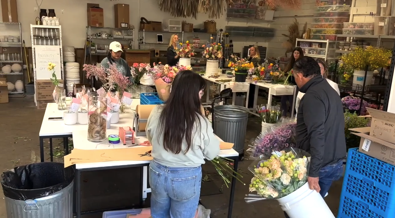 Native Poppy Valentine's Day prep