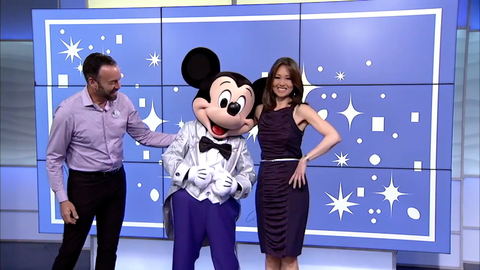 Virginia Cha with Mickey