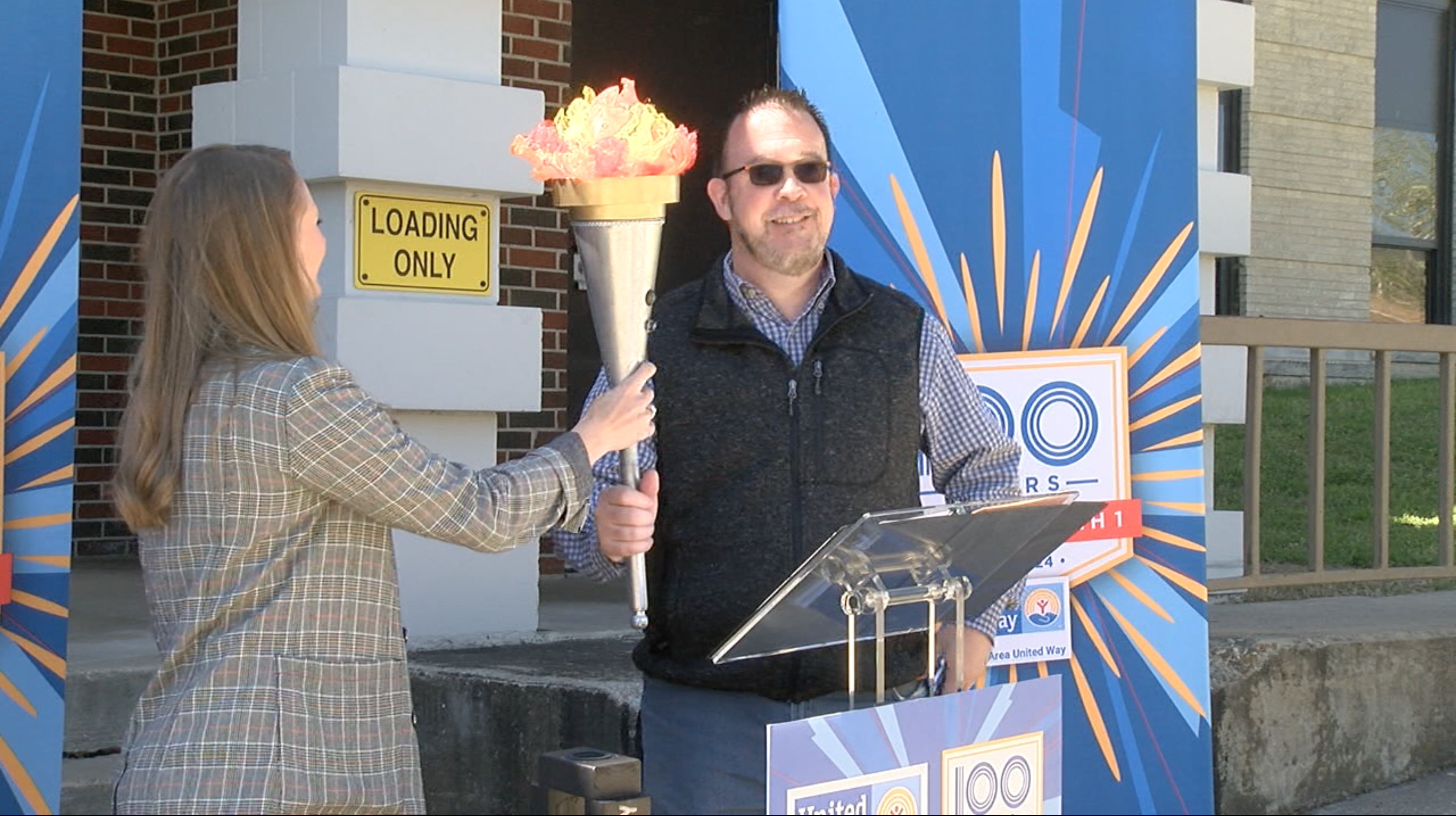 sand springs TAUW torch passing 