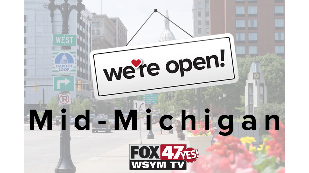 We're Open