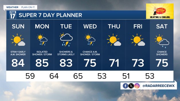 7 DAY FORECAST