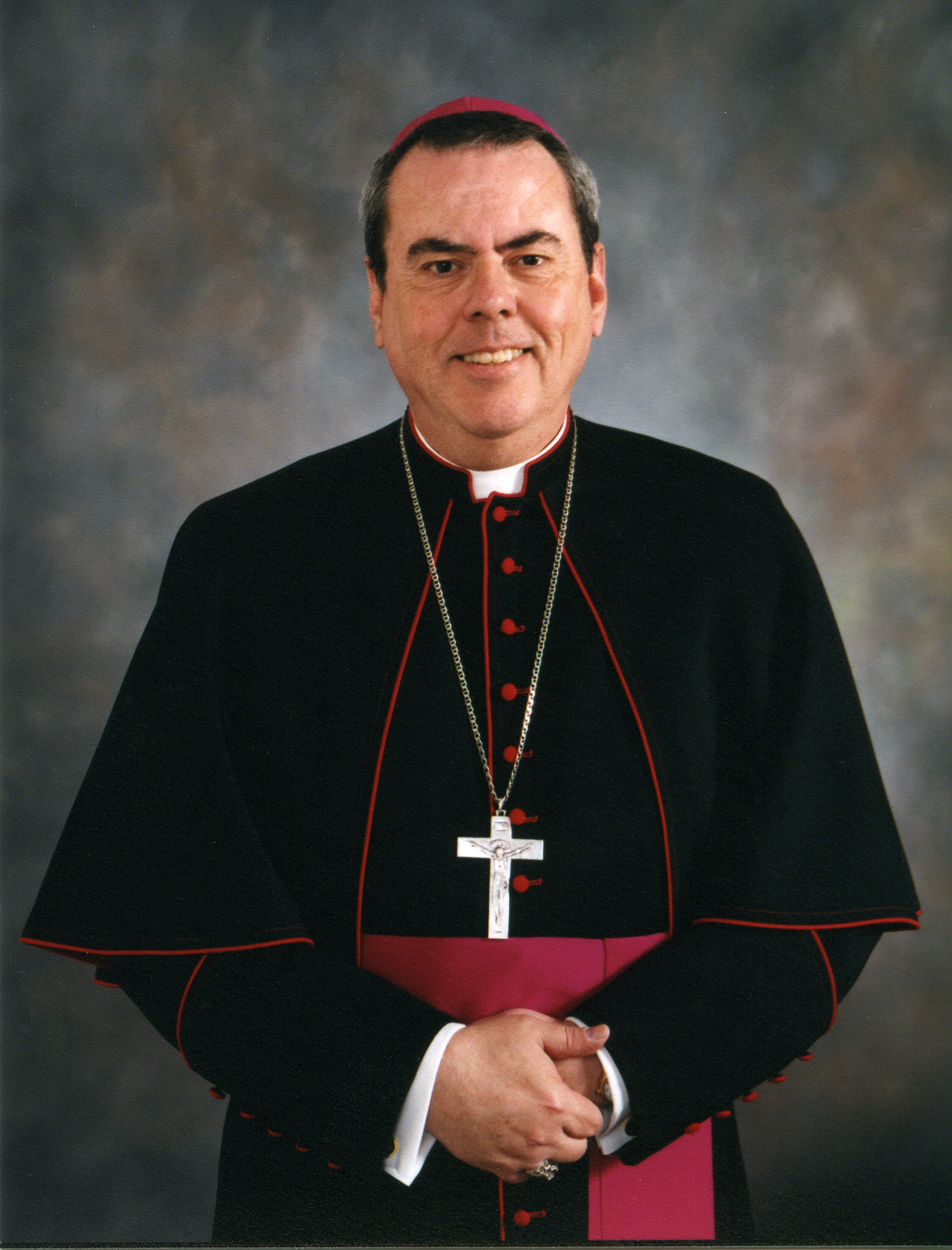 Official portrait of Most Reverend Bishop Michael Sheridan.