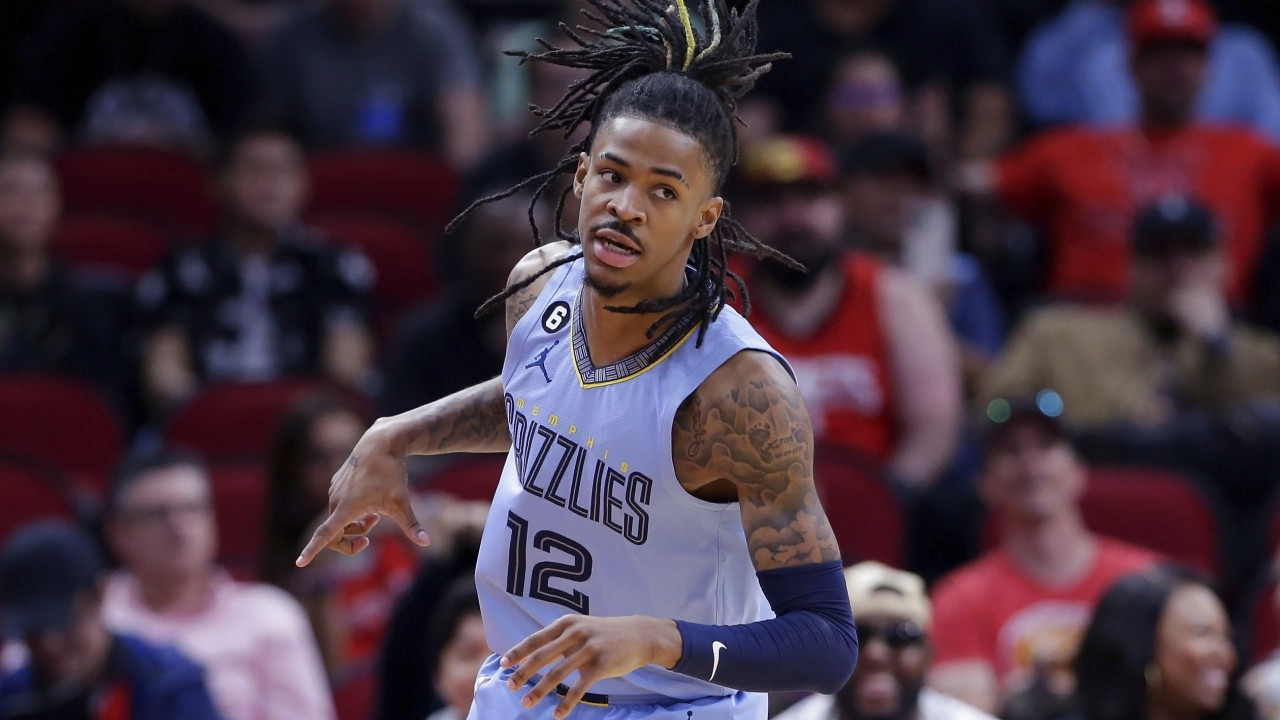 Memphis Grizzlies point guard Ja Morant.