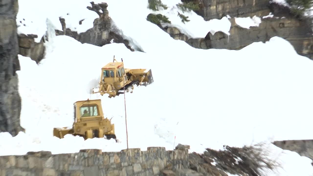 Glacier National Park Snowplows