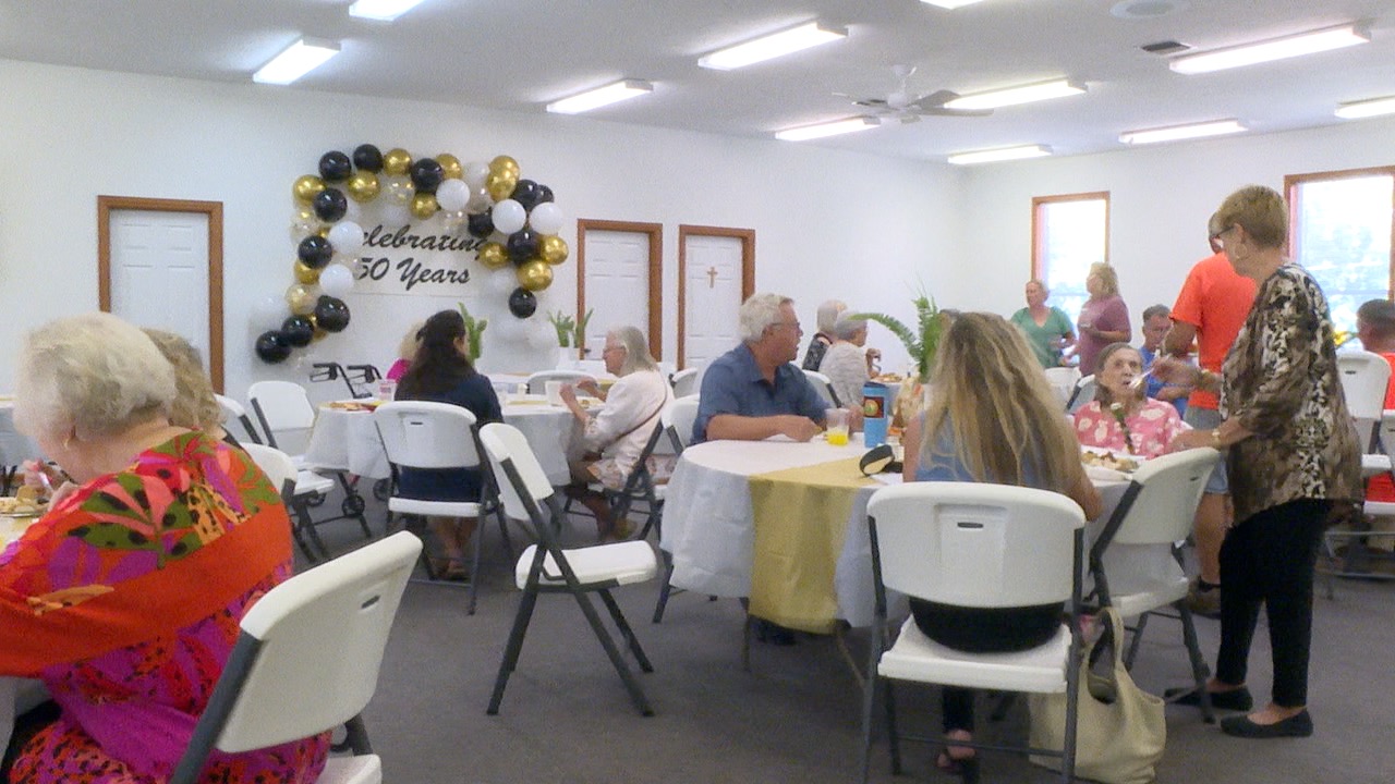 The Sopchoppy Homemakers Club celebrates their 50 year anniversary