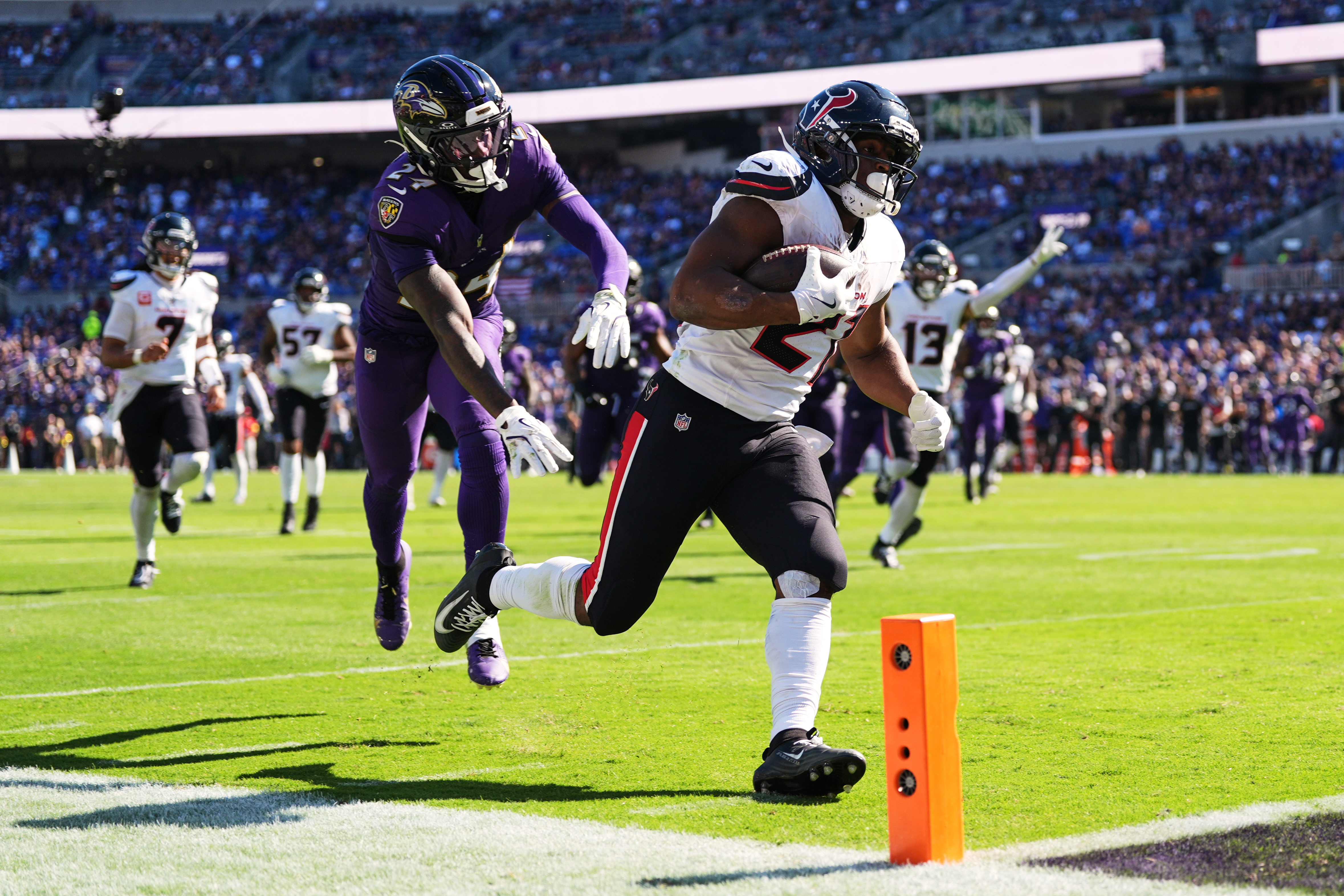 APTOPIX Texans Ravens Football