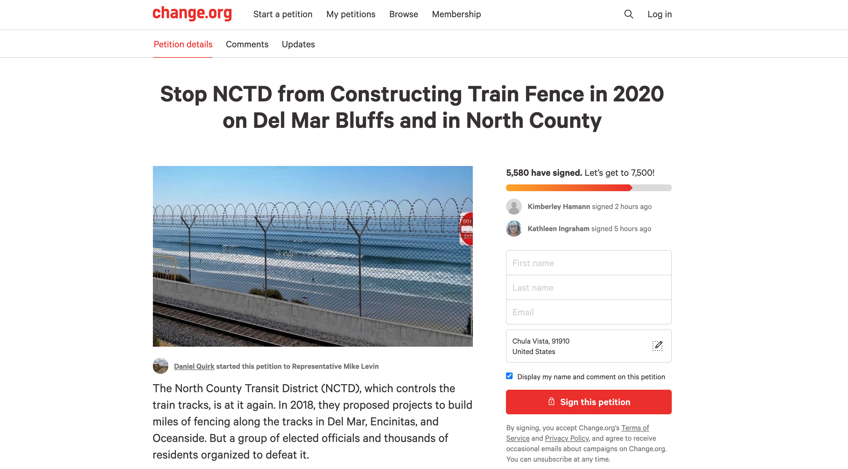 Change.org petition to end NCTD fence plan.png
