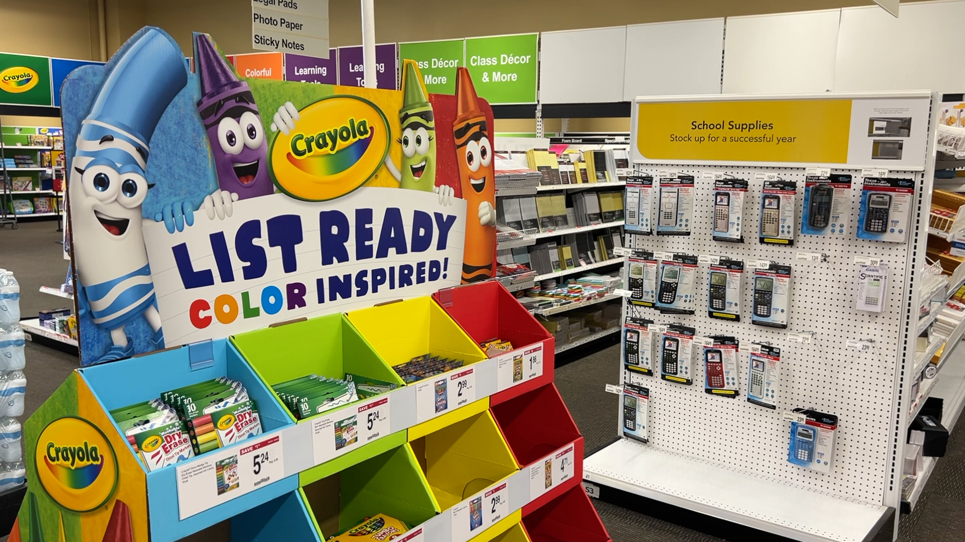 back to school shopping