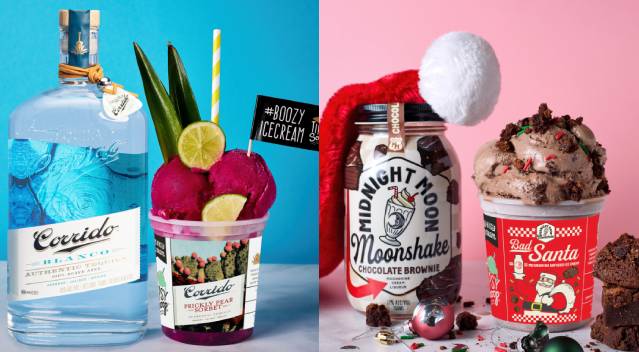 Options at Tipsy Scoop. 