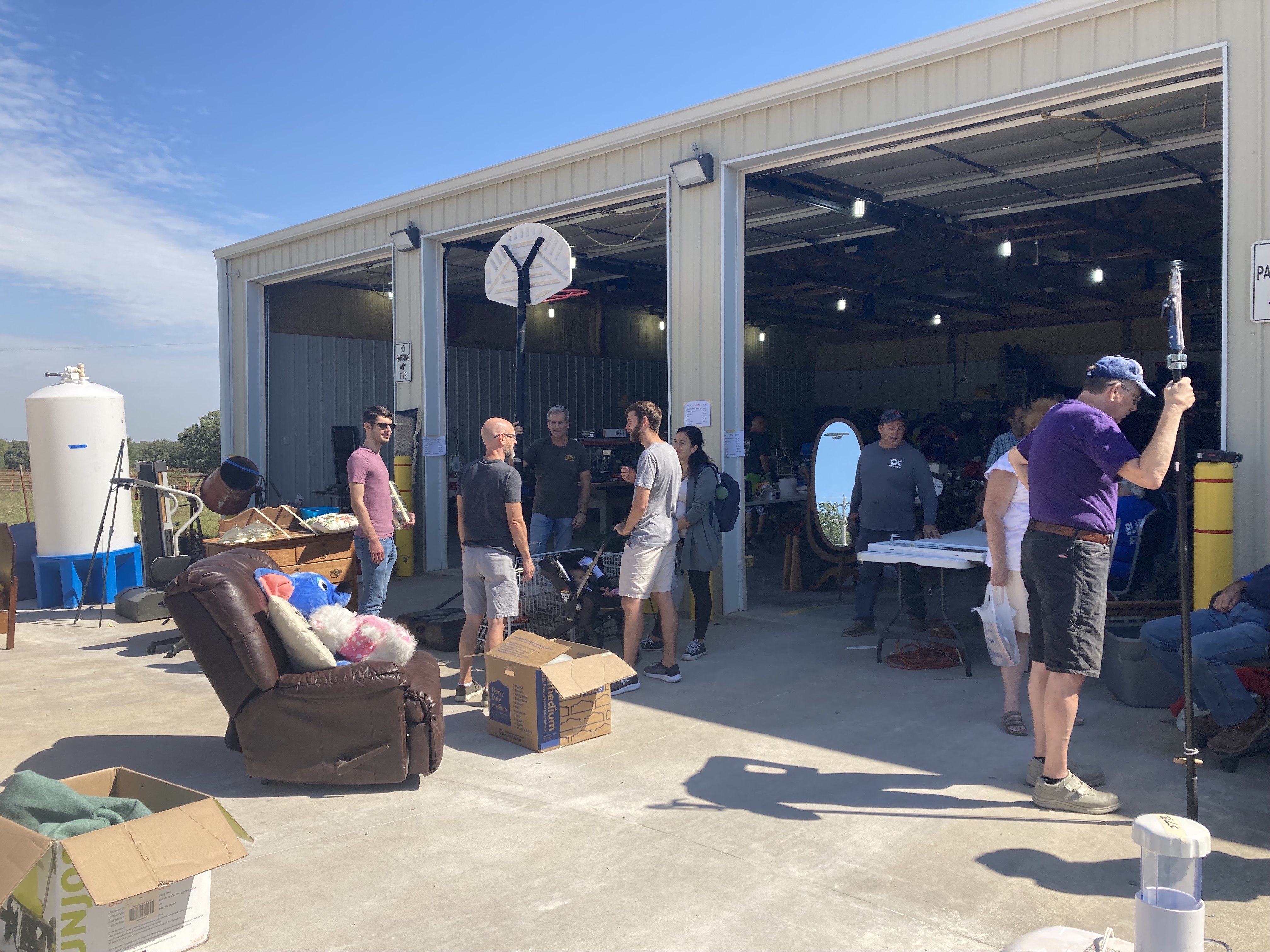 Black Dog Fire Department yard sale fundraiser