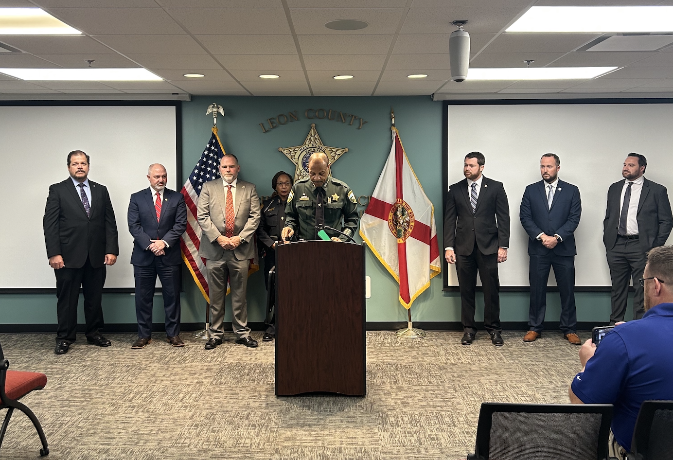 Local, state, and federal officials that make up the new taskforce