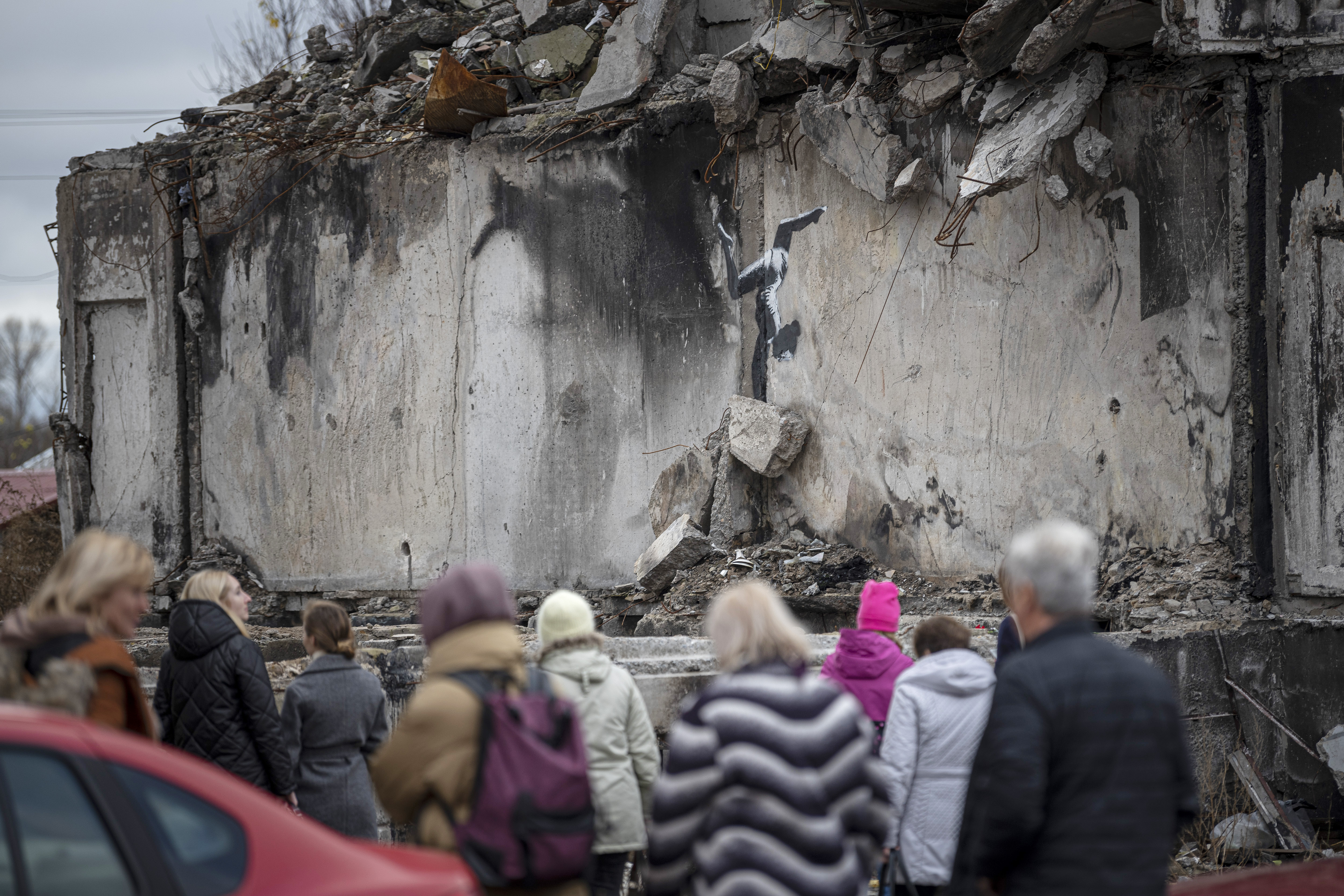 Russia Ukraine War Banksy