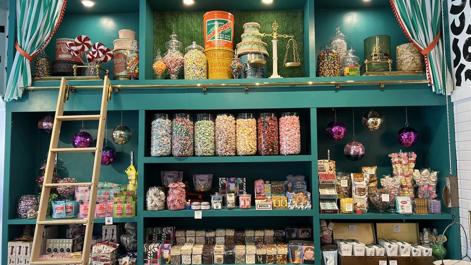 Sticky Fingers wall of candy