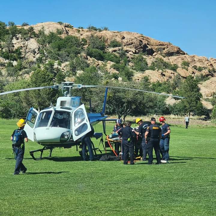 Yavapai County hiker rescue 
