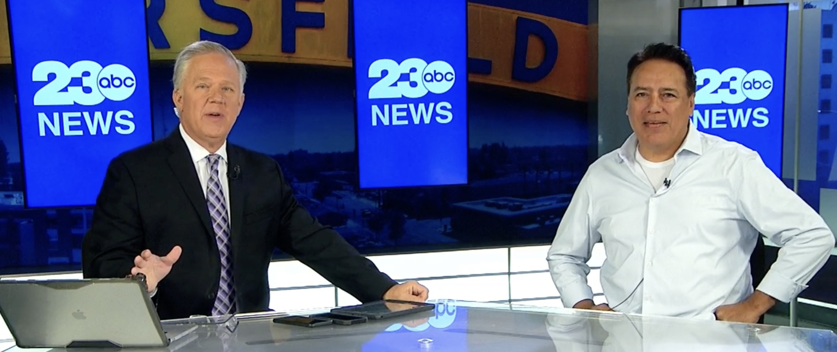 Willie Barcena and Mike Hart