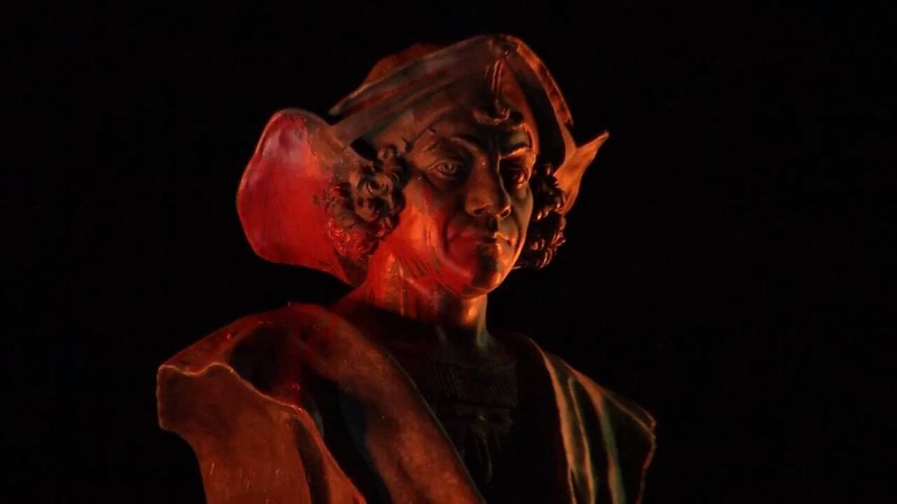 Christopher Columbus statue in Pueblo vandalized overnight Sunday