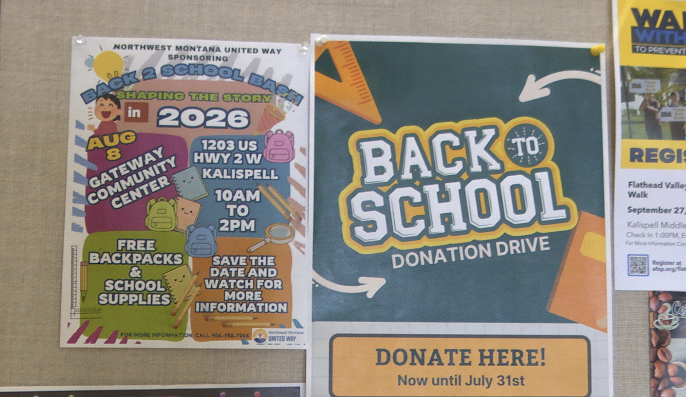 Flathead Valley Back to School Drives