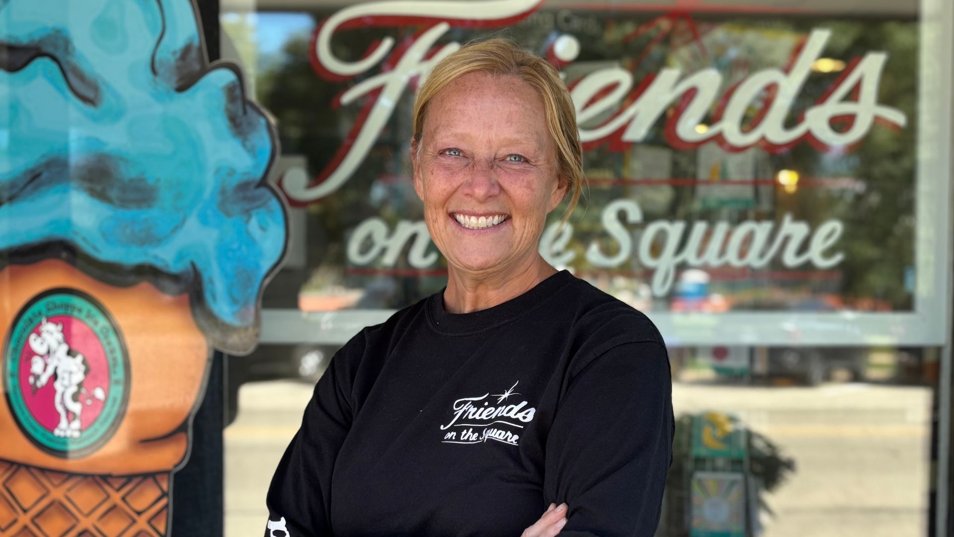 Kelly Odling, Owner and founder of Friends on the Square