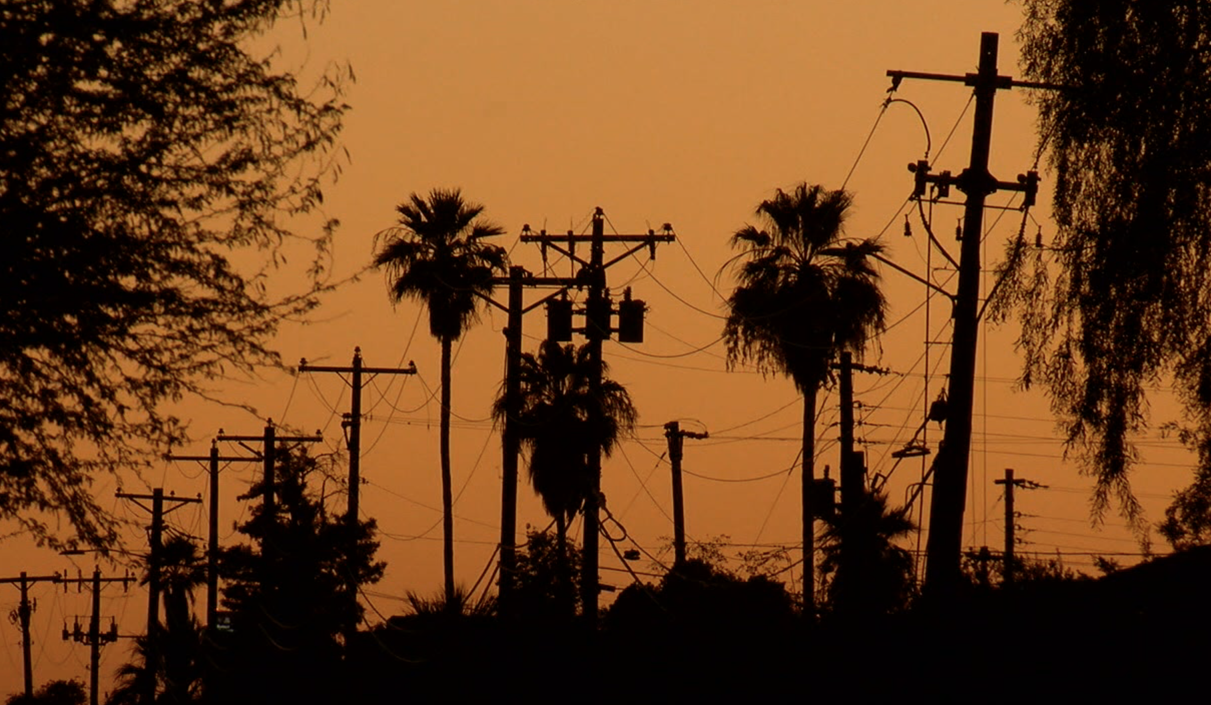 Power lines in Arizona 