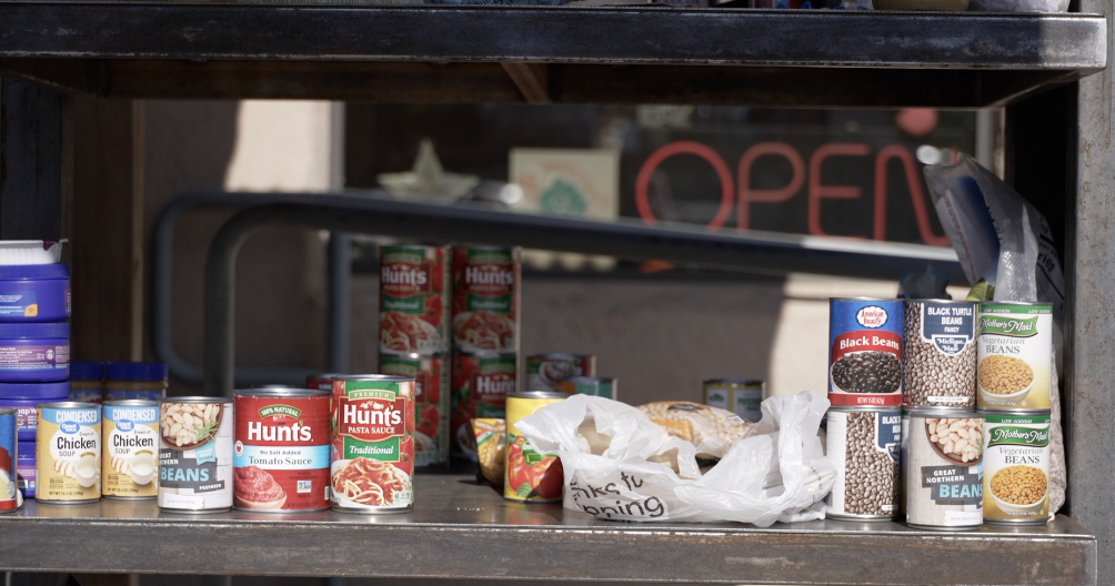 Pantry shelf at Tucson Freedge