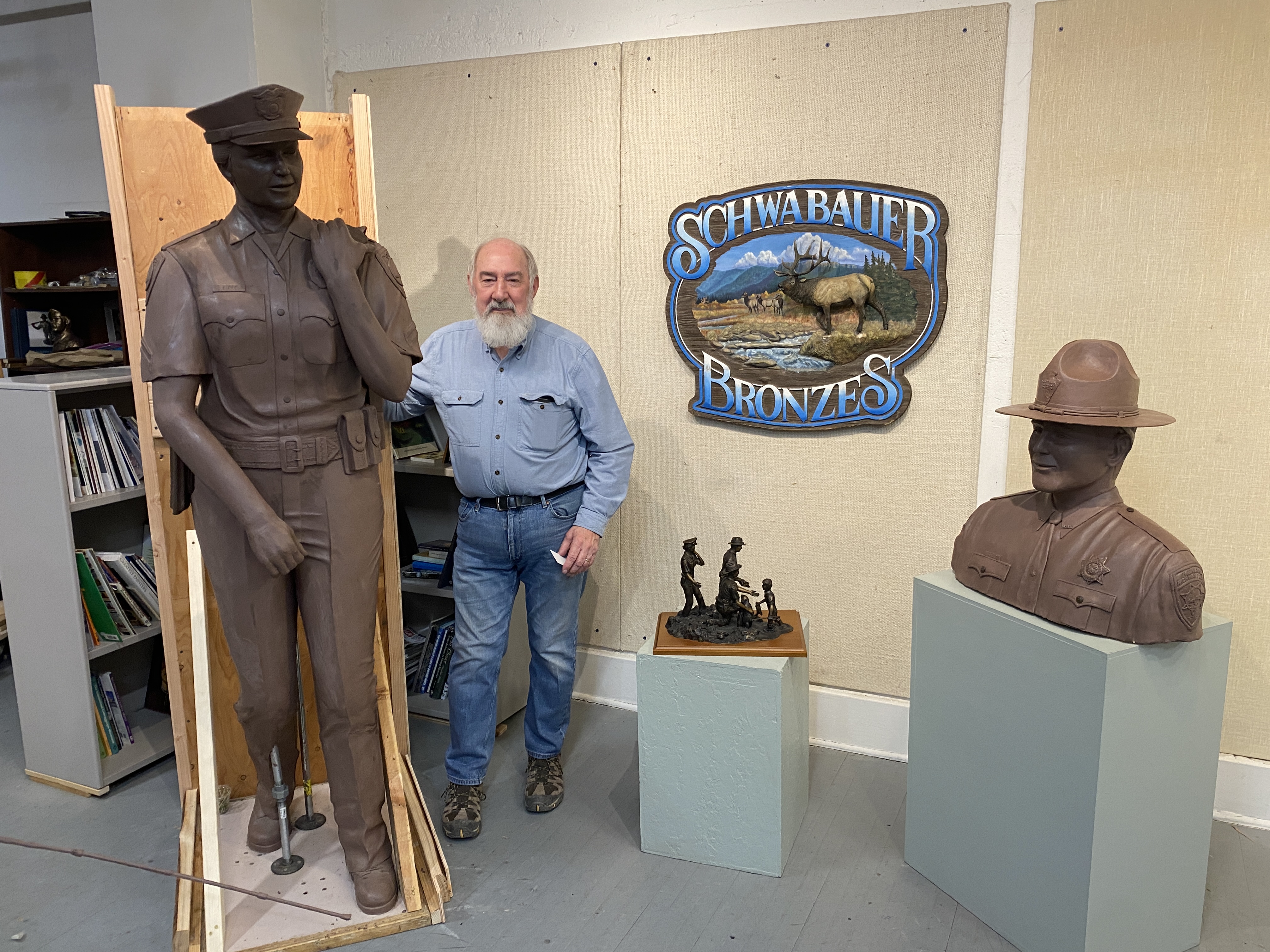 Lyle Schwabauer MLEA Sculpture