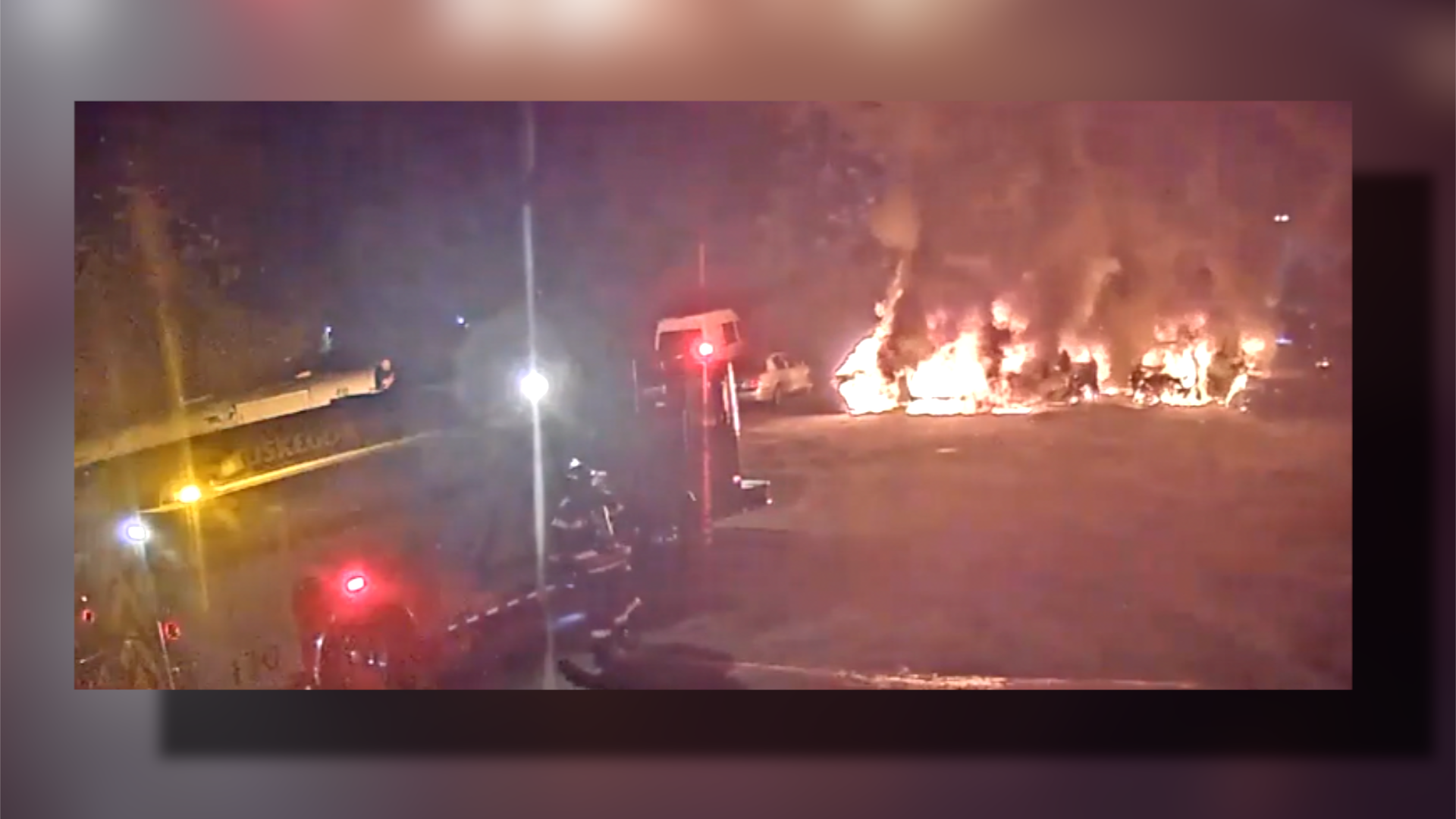 5 cars catch fire at Muskegon towing lot after electrical fault