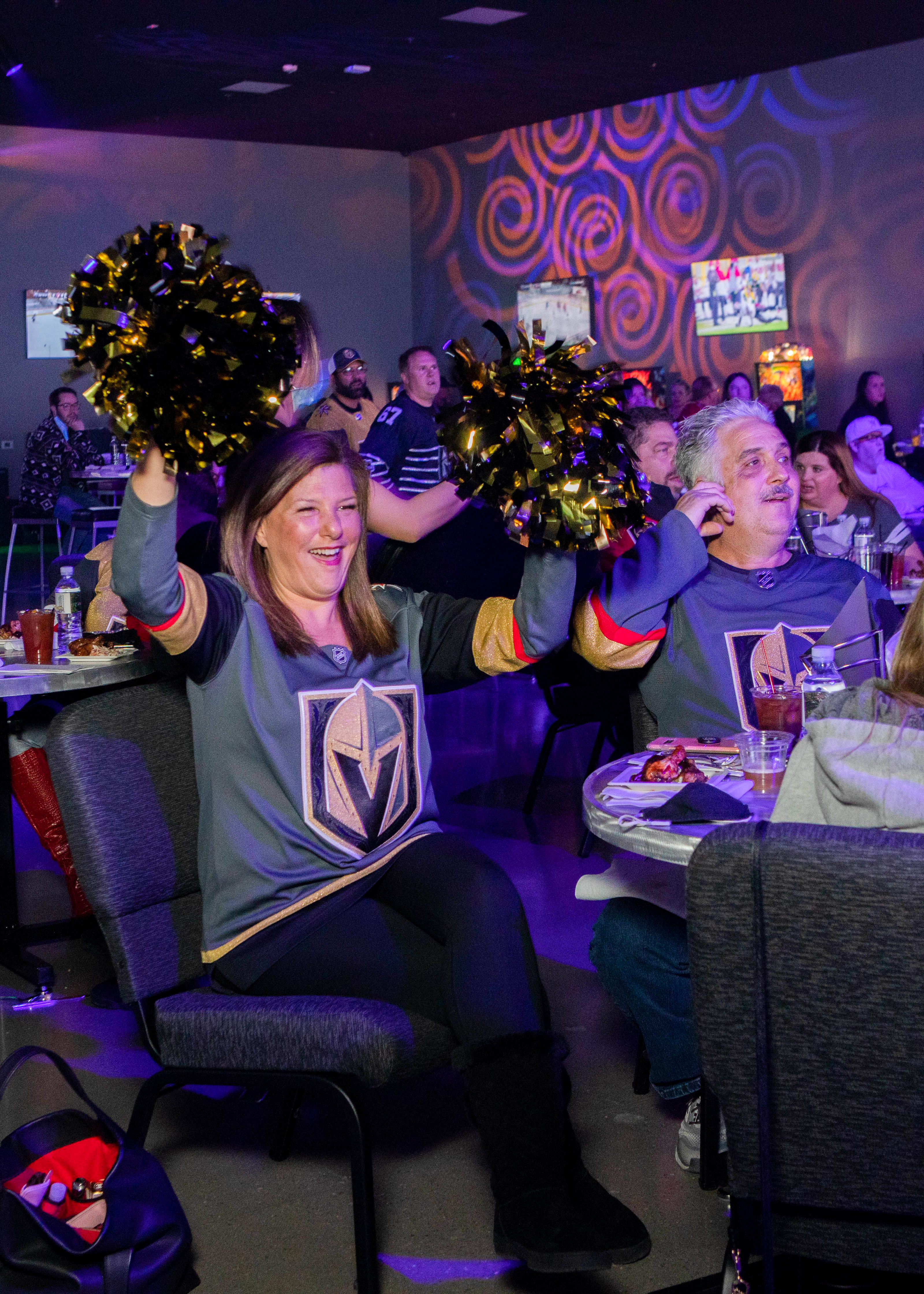 VGK Fans Cheering_diversion amusementjpg
