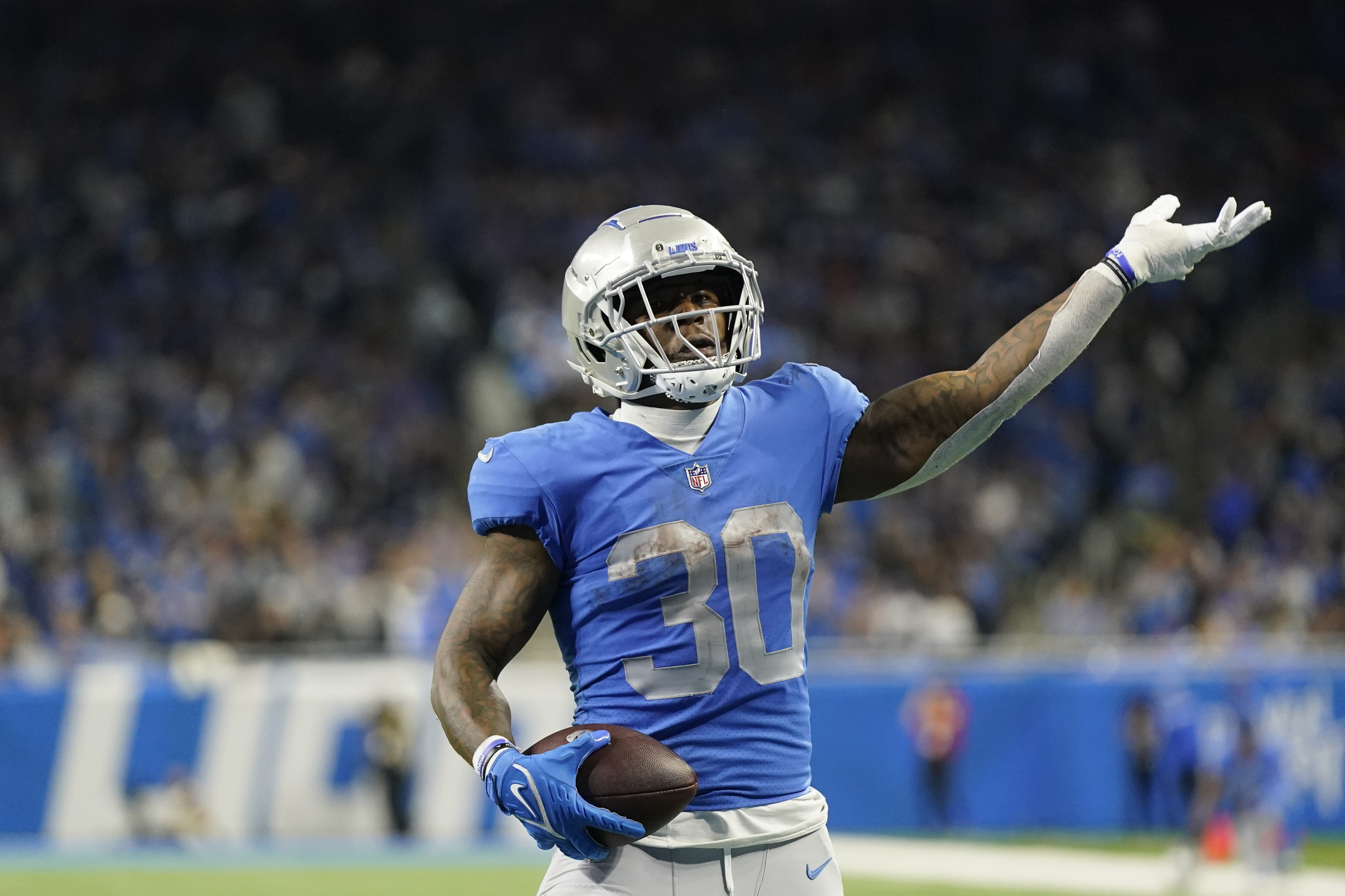 Jamaal Williams Bears Lions Football