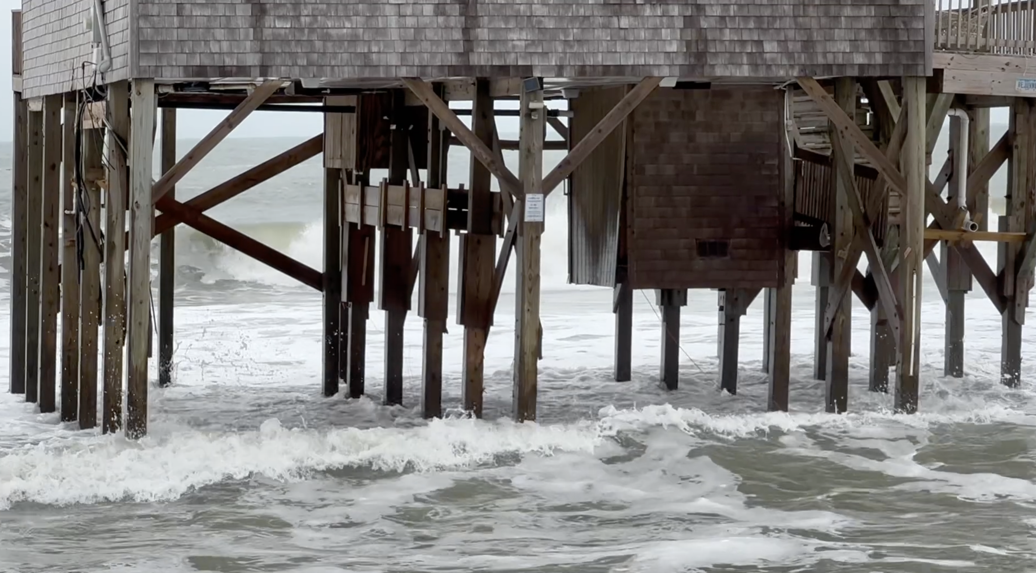 Buxton Oceanfront Coastal Storms October 14
