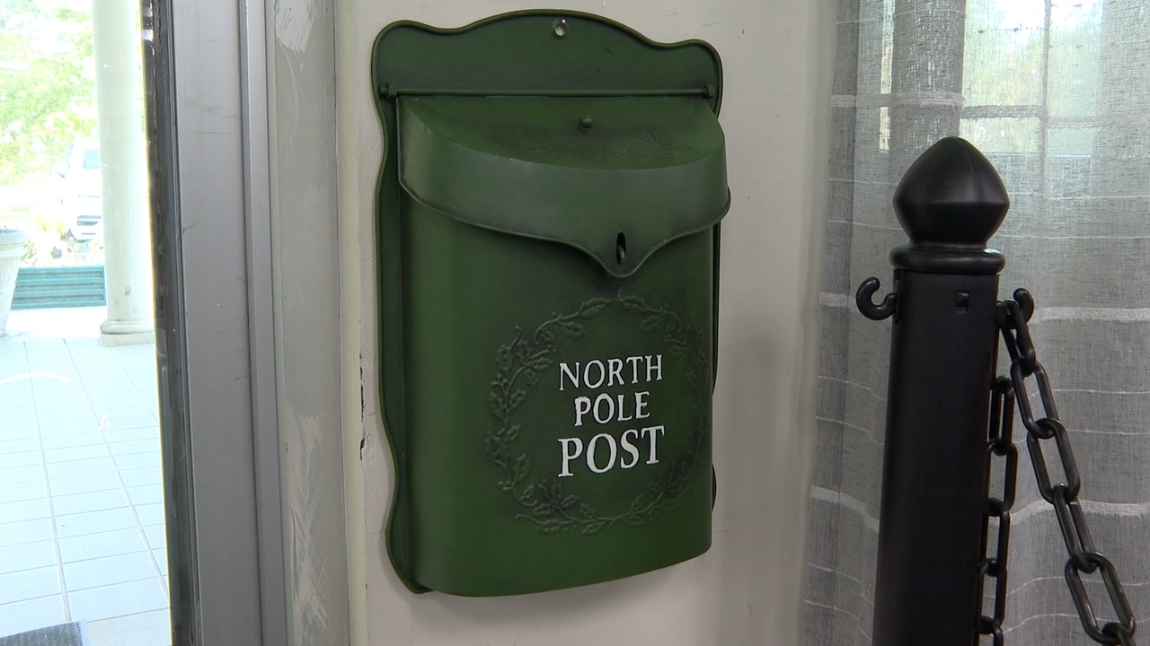Santa's Mailbox at the Wakulla County Public Library
