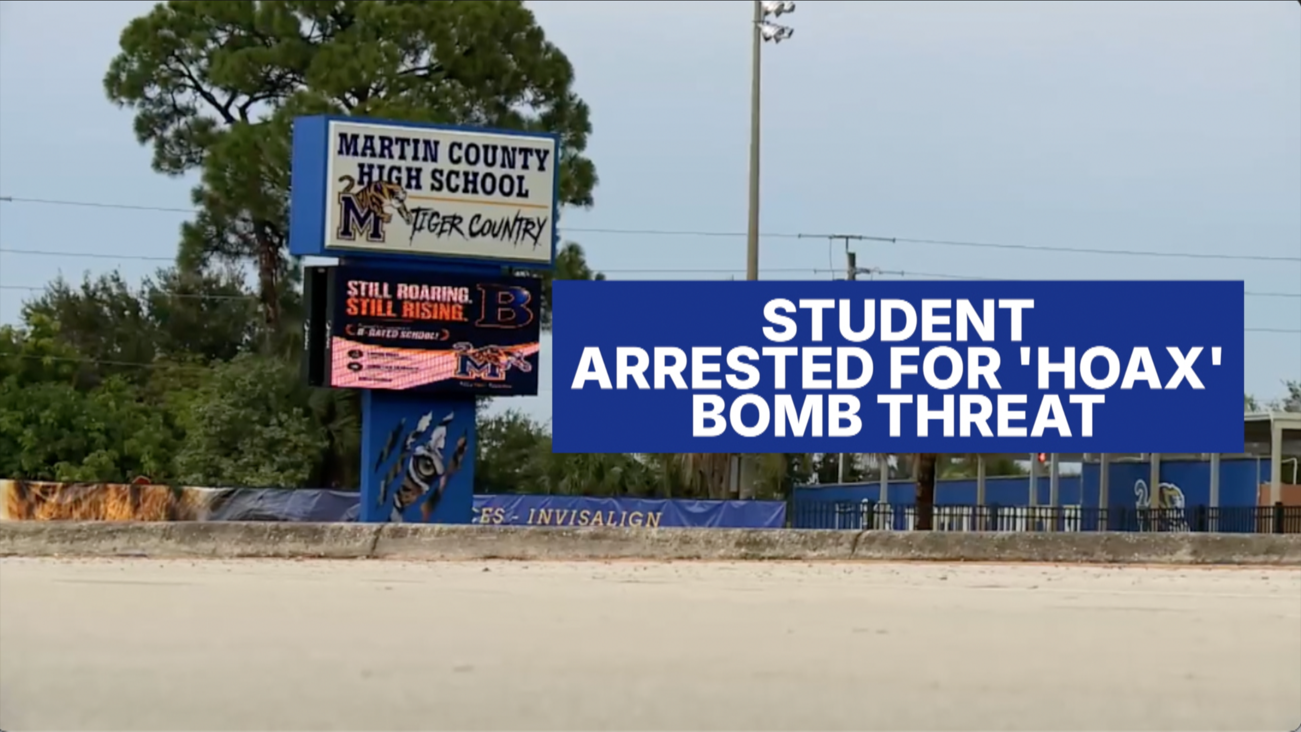 Martin County High student, 15, arrested for bomb threat made to 'get out of class,' sheriff says