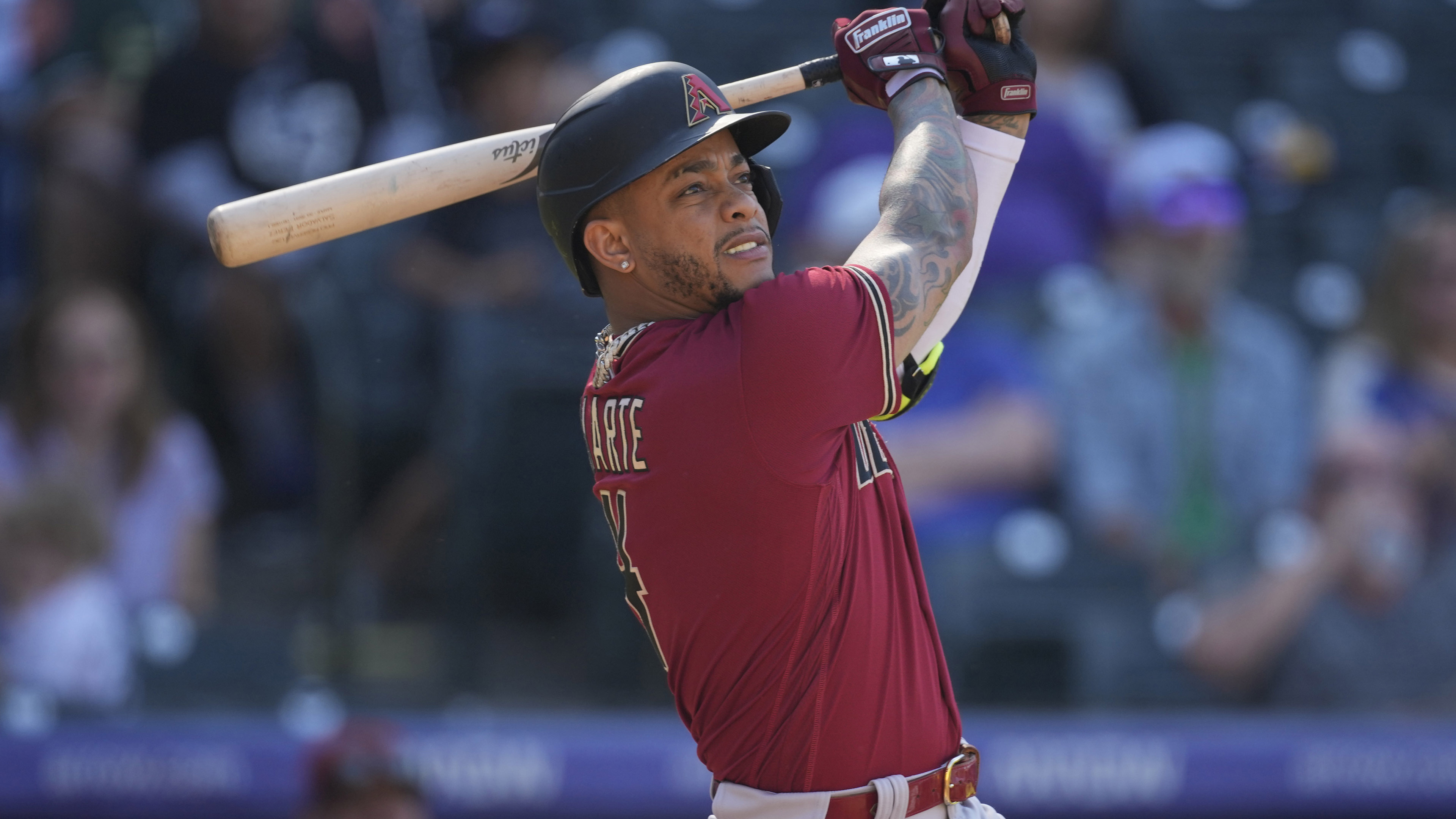 Arizona Diamondbacks second baseman Ketel Marte (4) 