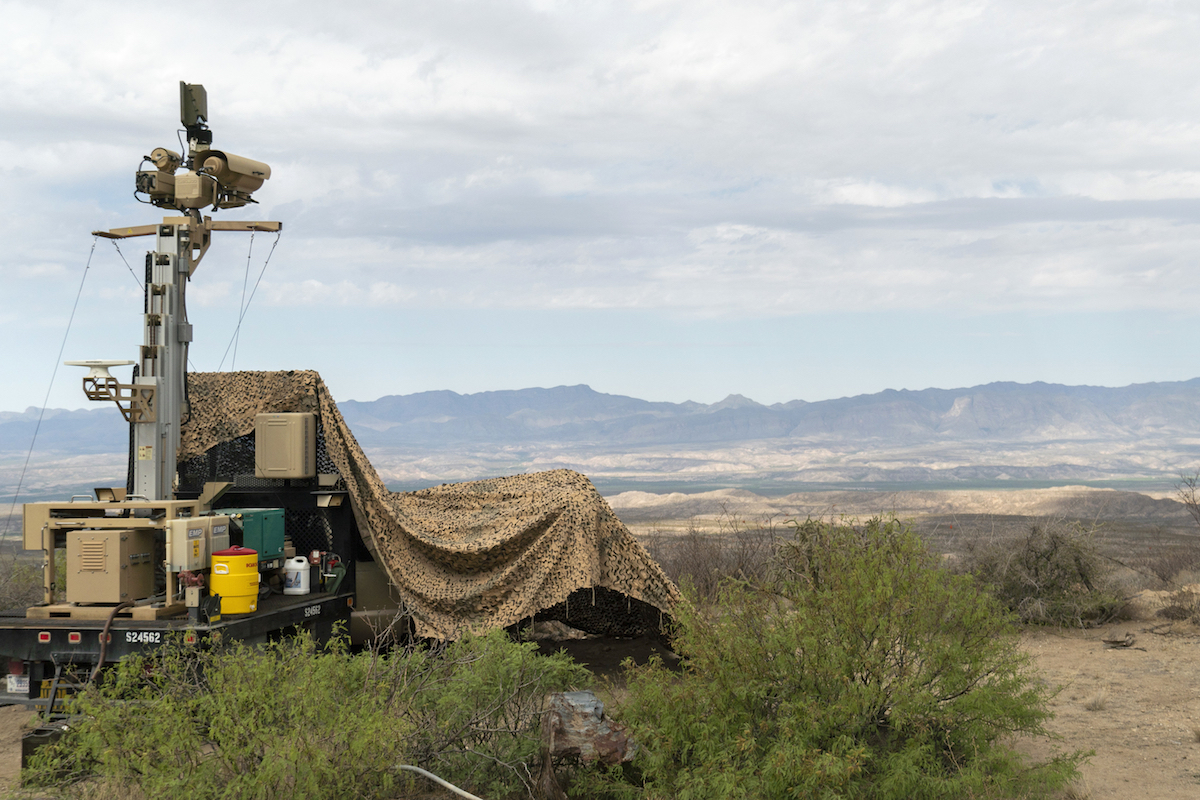 US adds cameras at Mexico border despite drop in crossings