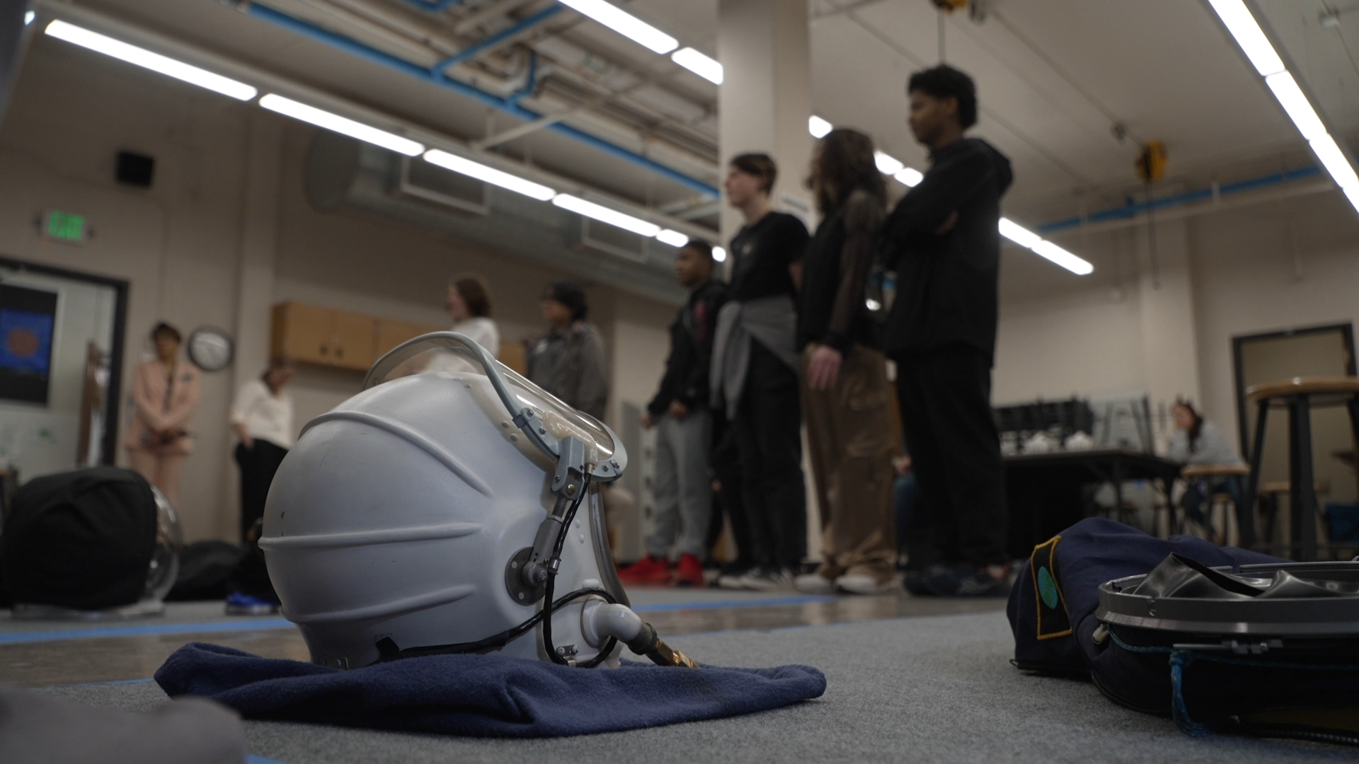 DSISD starborn academy helmet spacesuit