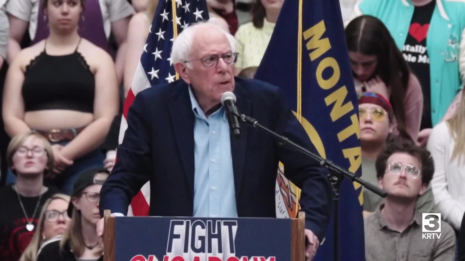 Sanders and Ocasio-Cortez host rally in Missoula
