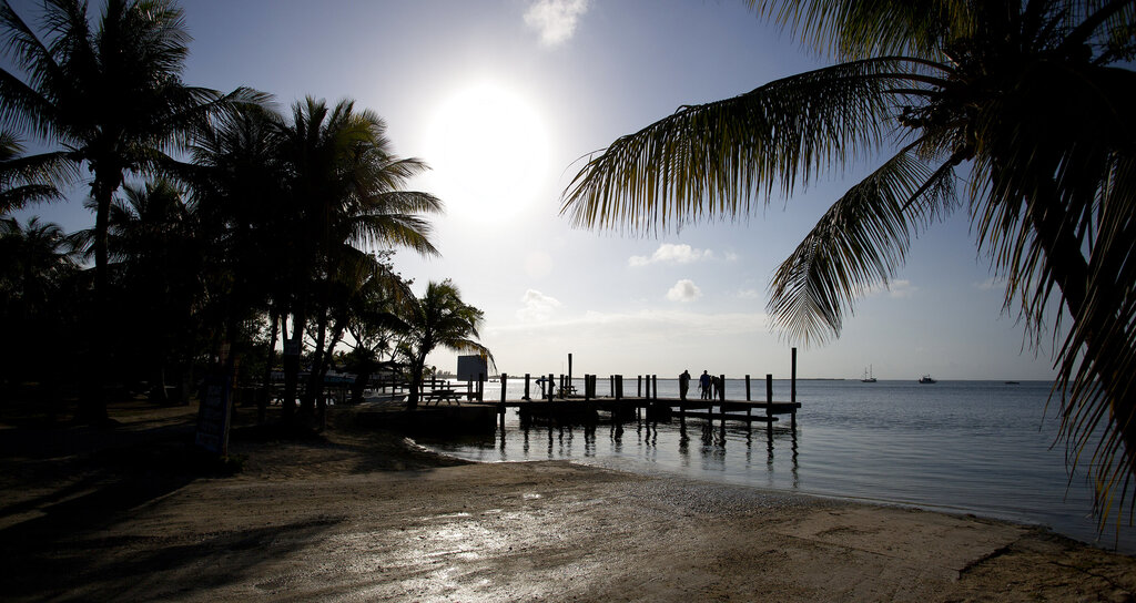 FILE:  A pier in Key Largo, Fla.