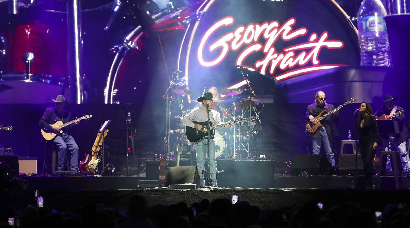 “All my ex’s live in Texas” singer, George Strait 