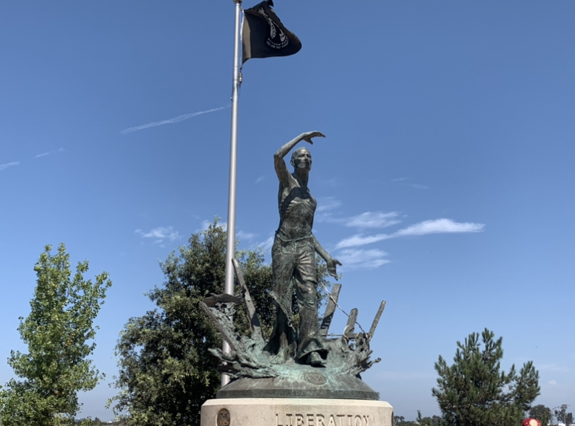 The POW statue at Miramar National Cemetery 