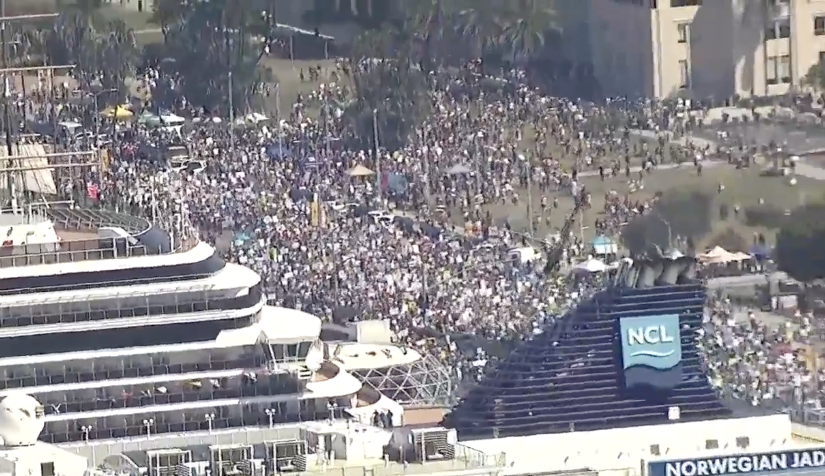 No Kings Protest Waterfront Park 2026