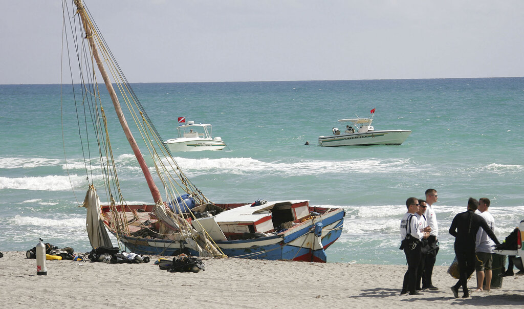 Haitian Migrants in Hallandale Beach