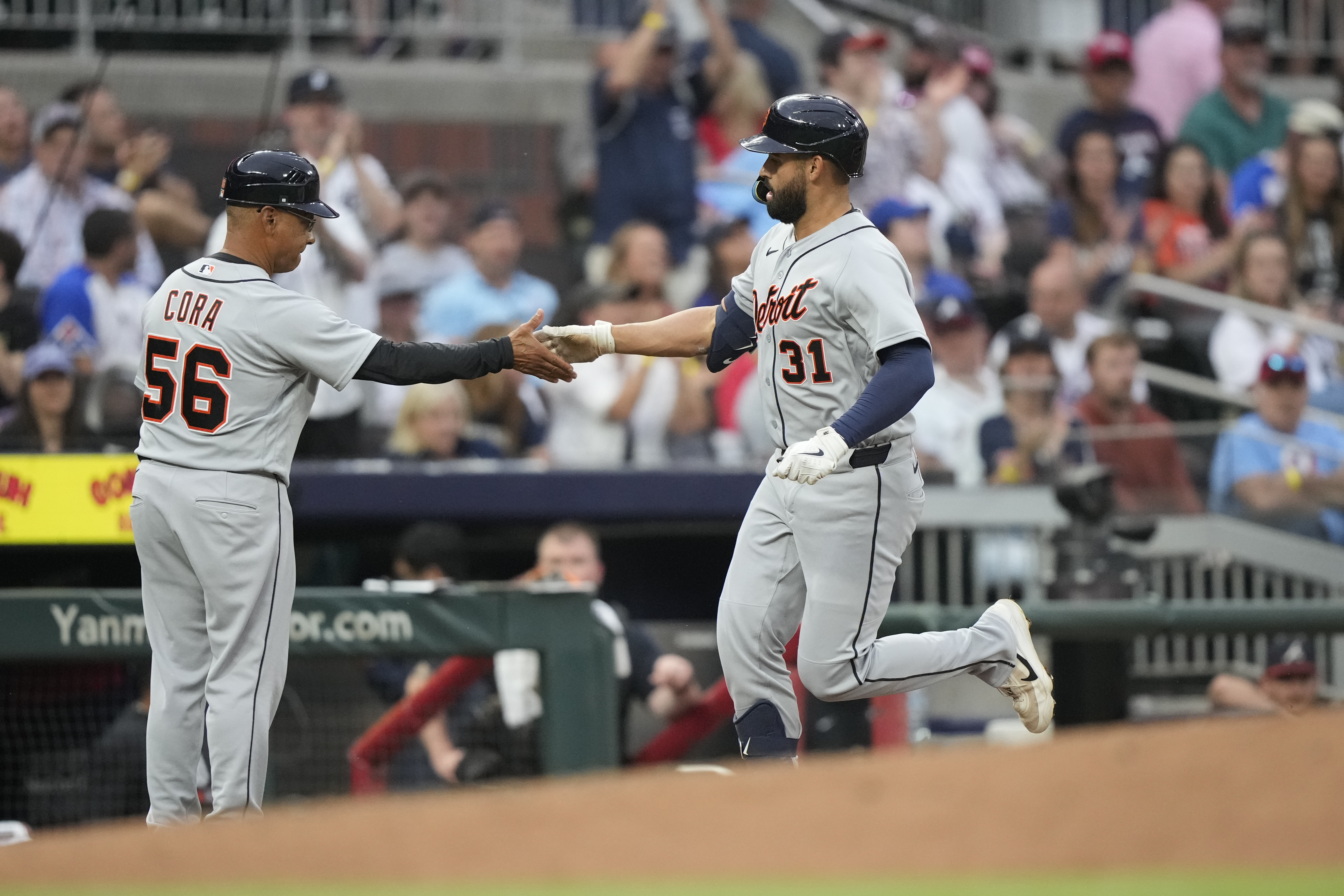 Tigers Braves Baseball