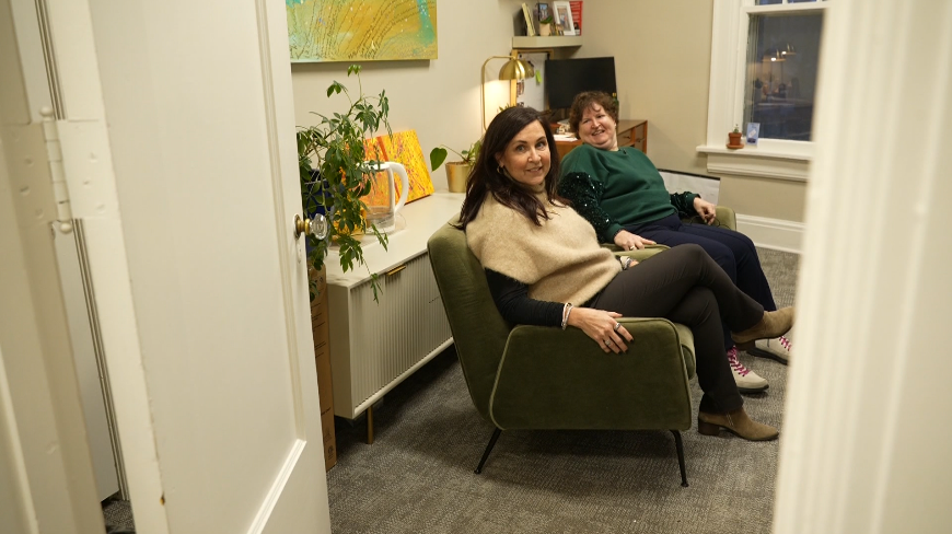 Melanie and Amy Waller