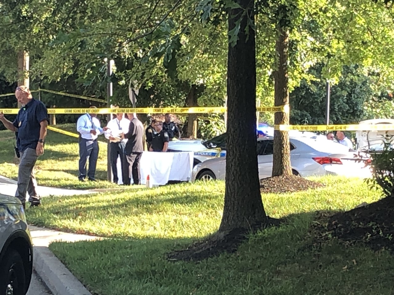 Baltimore County Police investigating shooting in Owings Mills Thursday