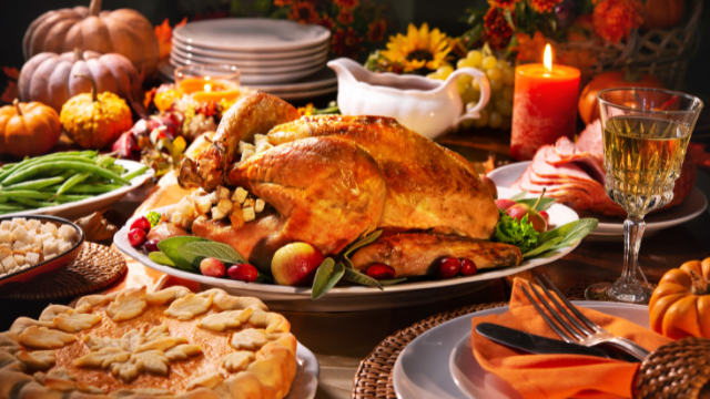 Thanksgiving meal