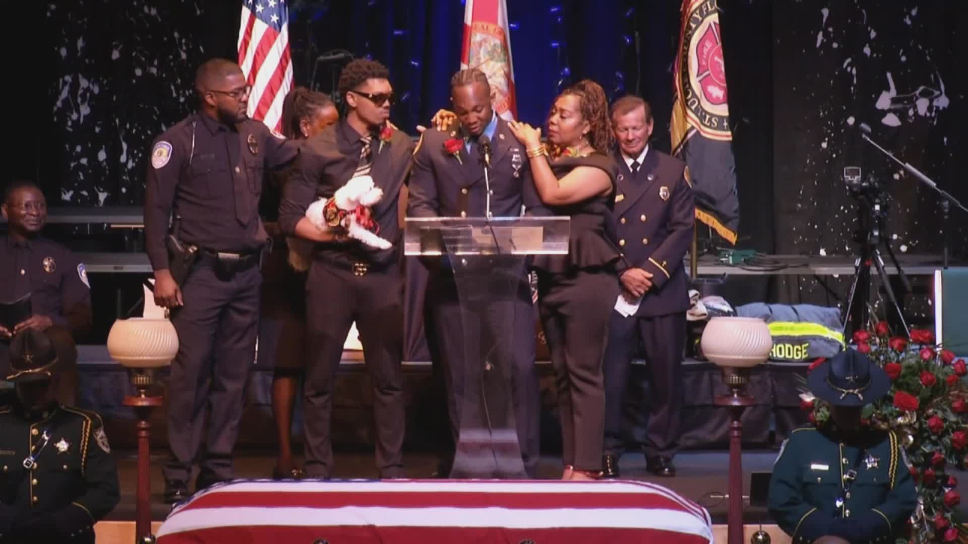 Jay Hodge Firefighter Funeral
