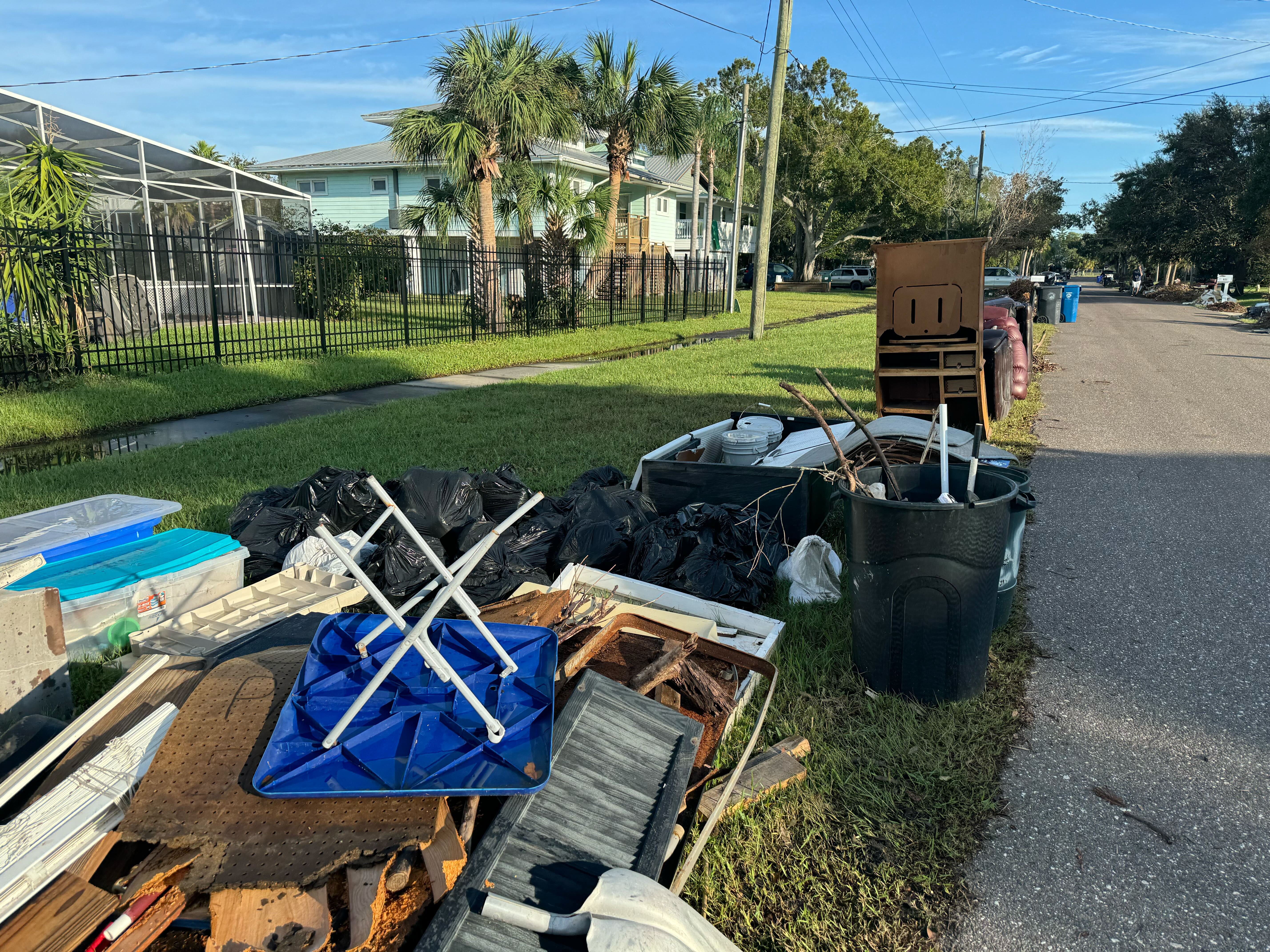 Oldsmar Helene cleanup