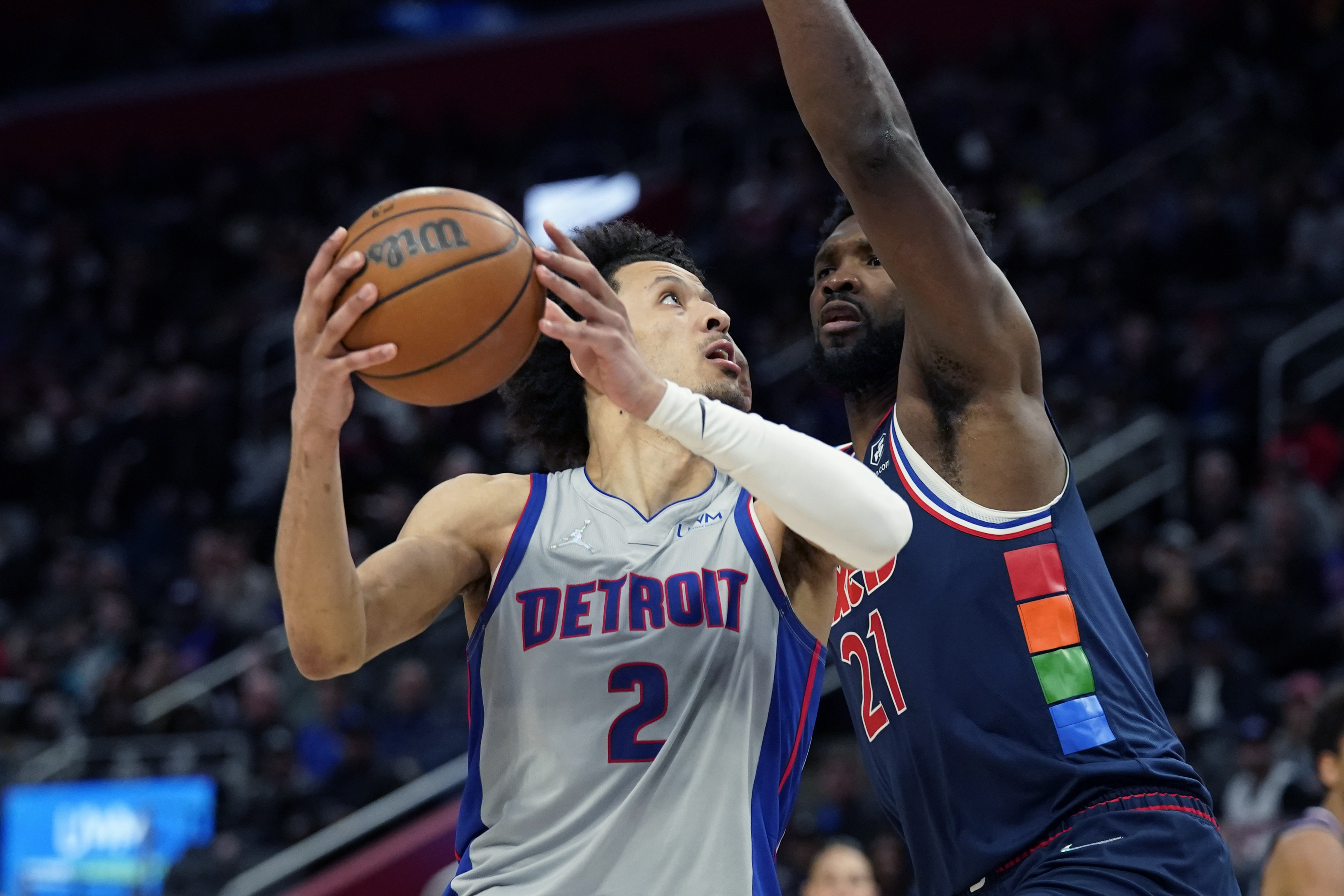 Cade Cunningham 76ers Pistons Basketball