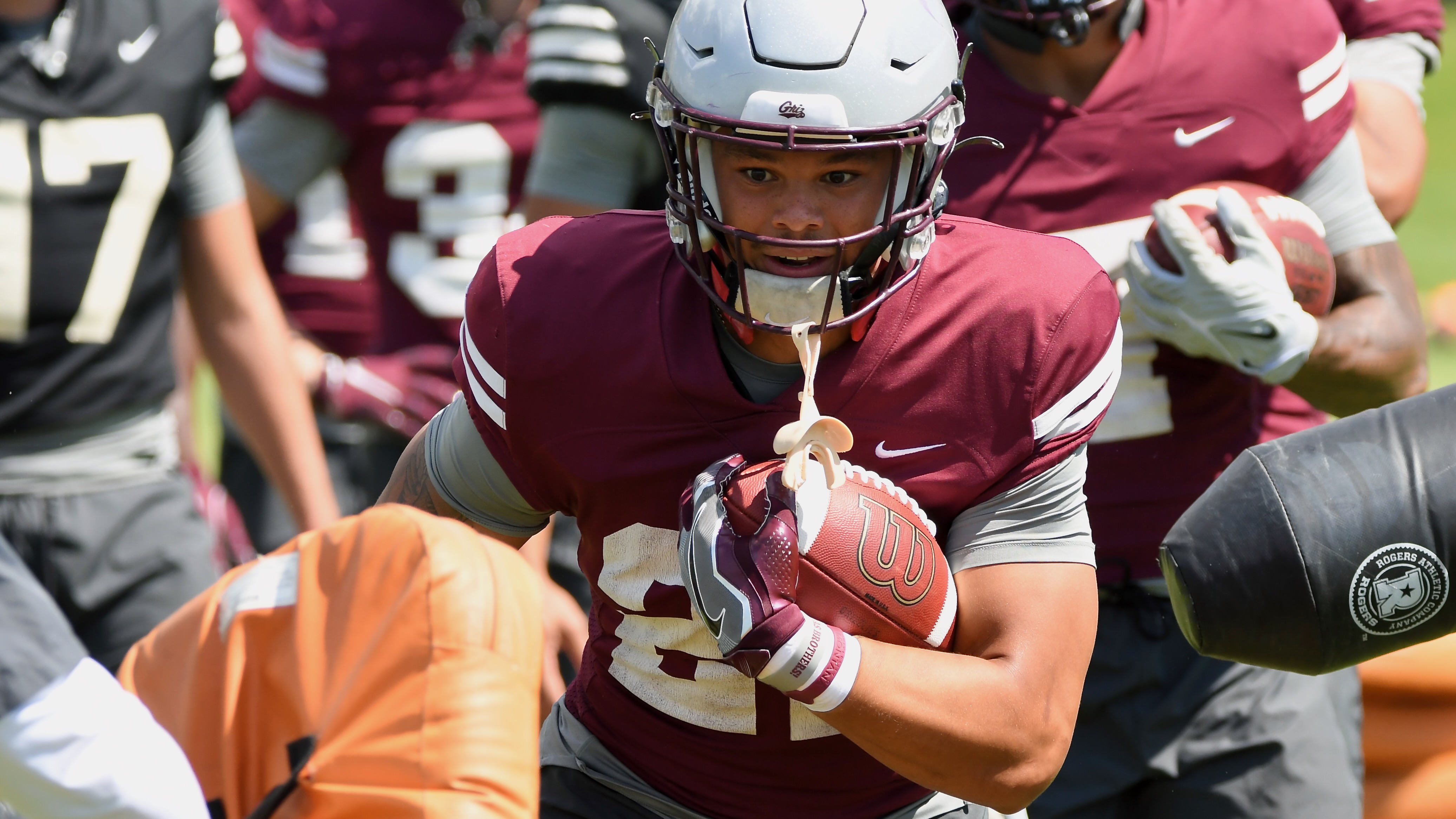 Griz fall football practice